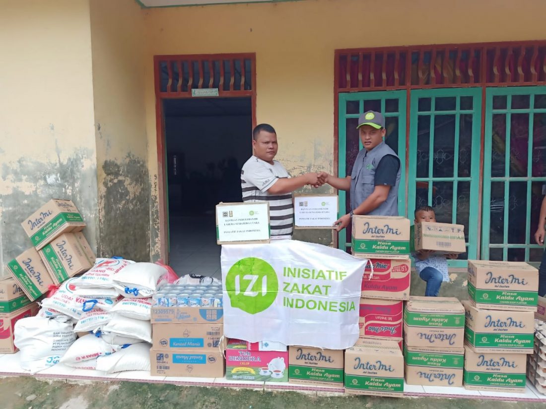 Bantuan Korban Banjir Bandang Labura