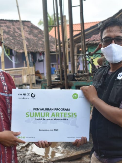 sumur artesis ponpes