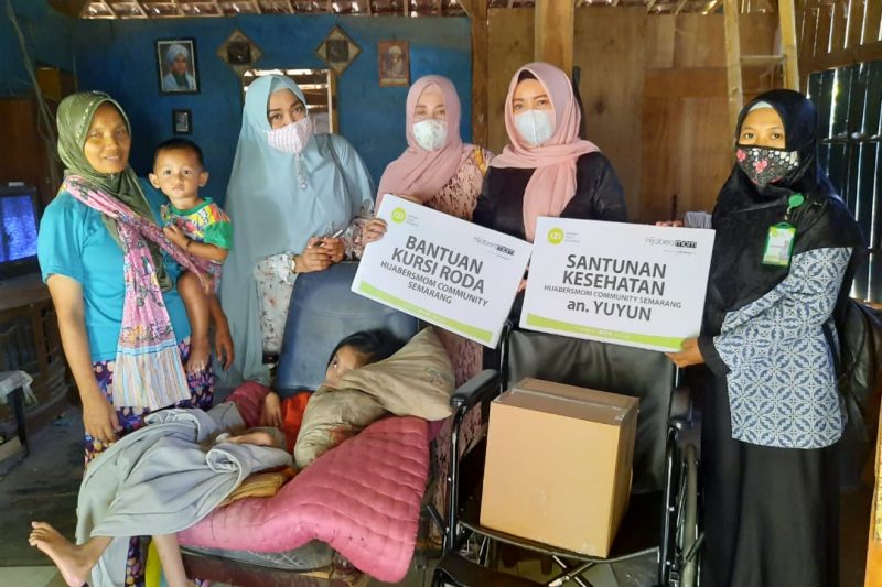 Bantuan kursi roda HmC