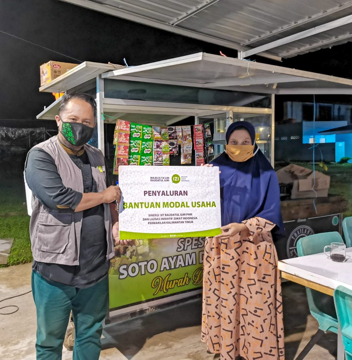 Covid-19, UMKM binaan IZI Kaltim mendapatkan bantuan modal usaha